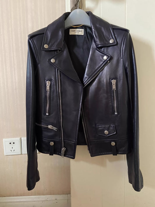 Saint Laurent Paris L01 leather jacket