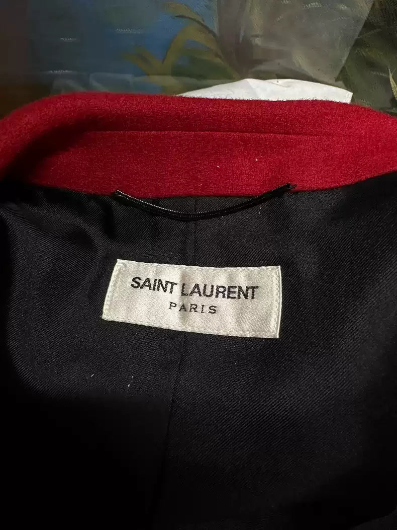 Saint Laurent Paris Flame suit jacket