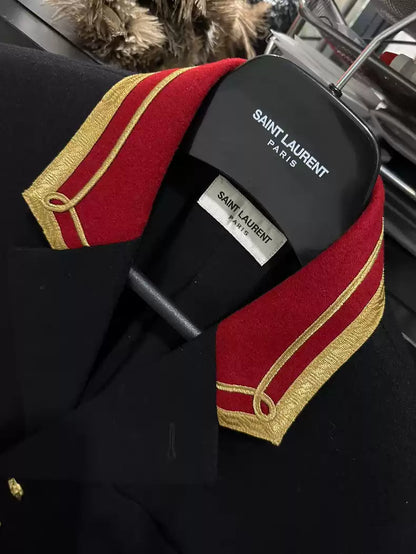 Saint Laurent Paris Flame suit jacket