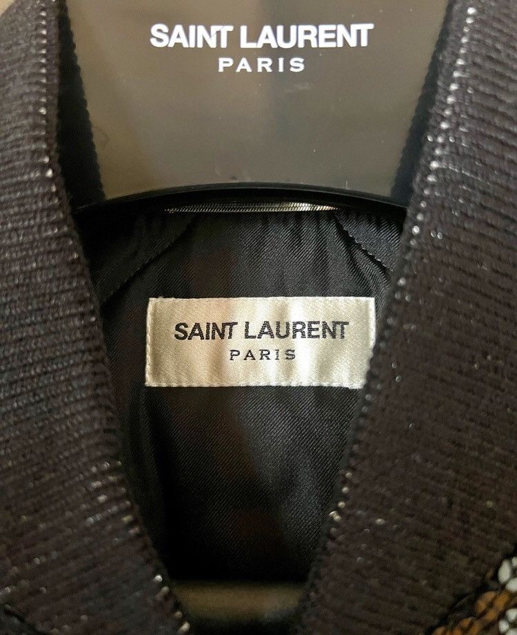 Saint Laurent 17fw SLP Black Flake Jacket - DMC