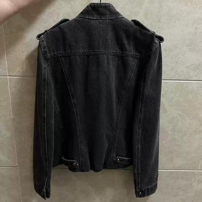 Saint Laurent Paris Court denim jacket