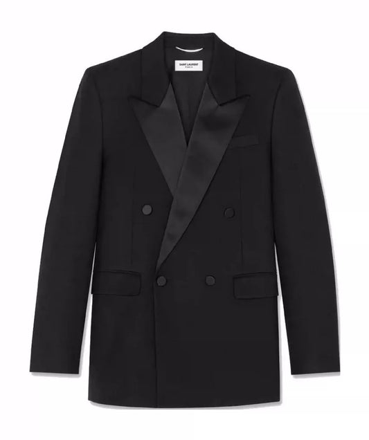 Saint Laurent Paris Double breasted suit jacket