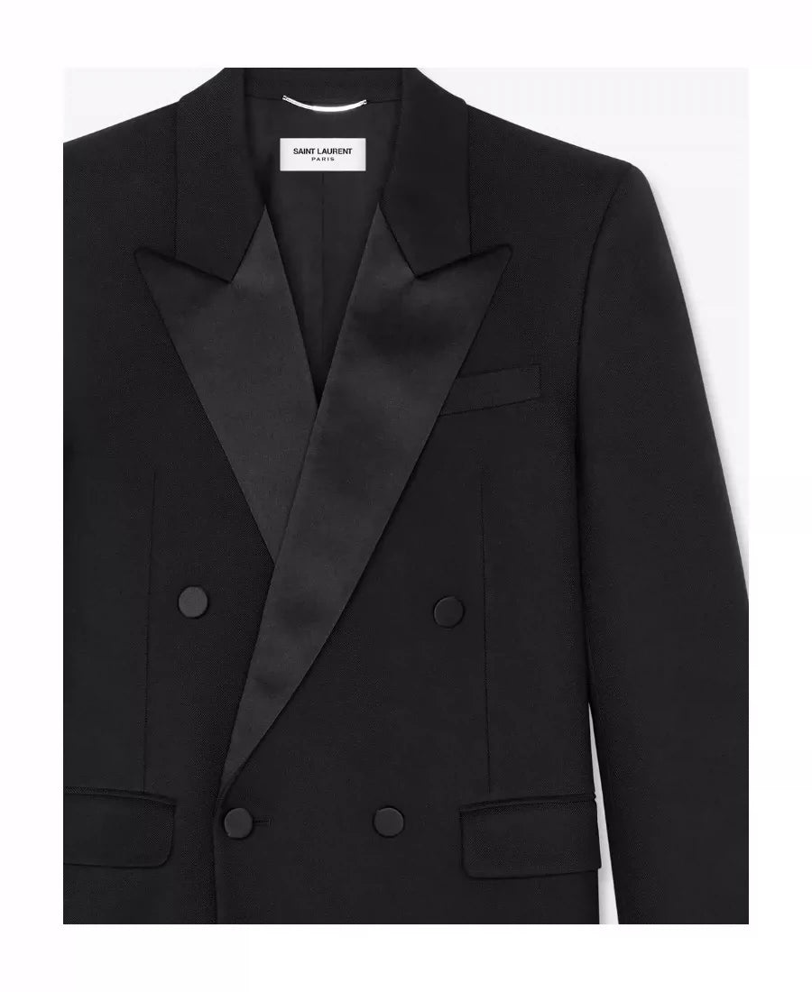 Saint Laurent Paris Double breasted suit jacket