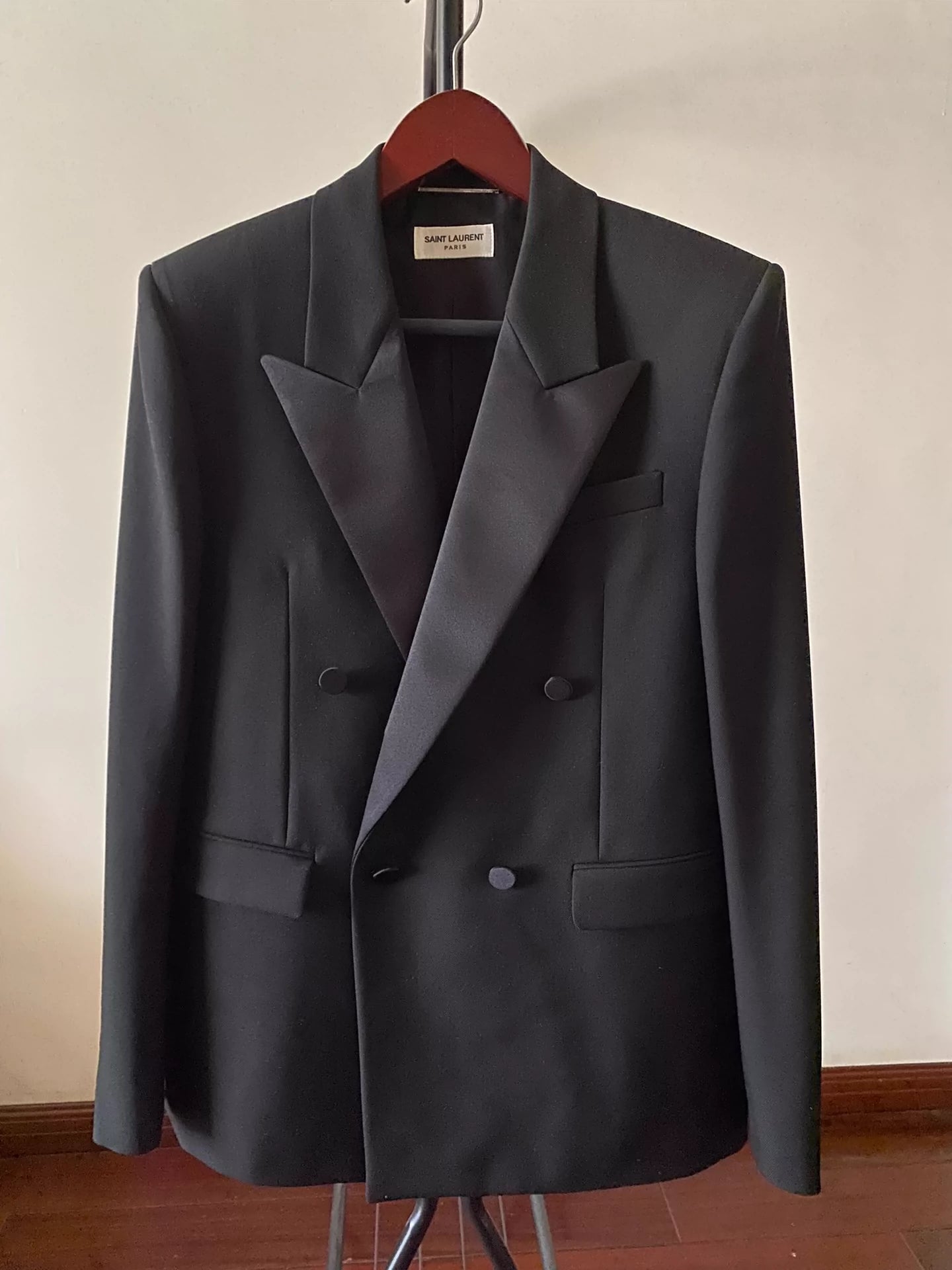 Saint Laurent Paris Double breasted suit jacket