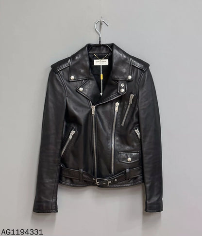 Saint Laurent ParisZipper leather jacket