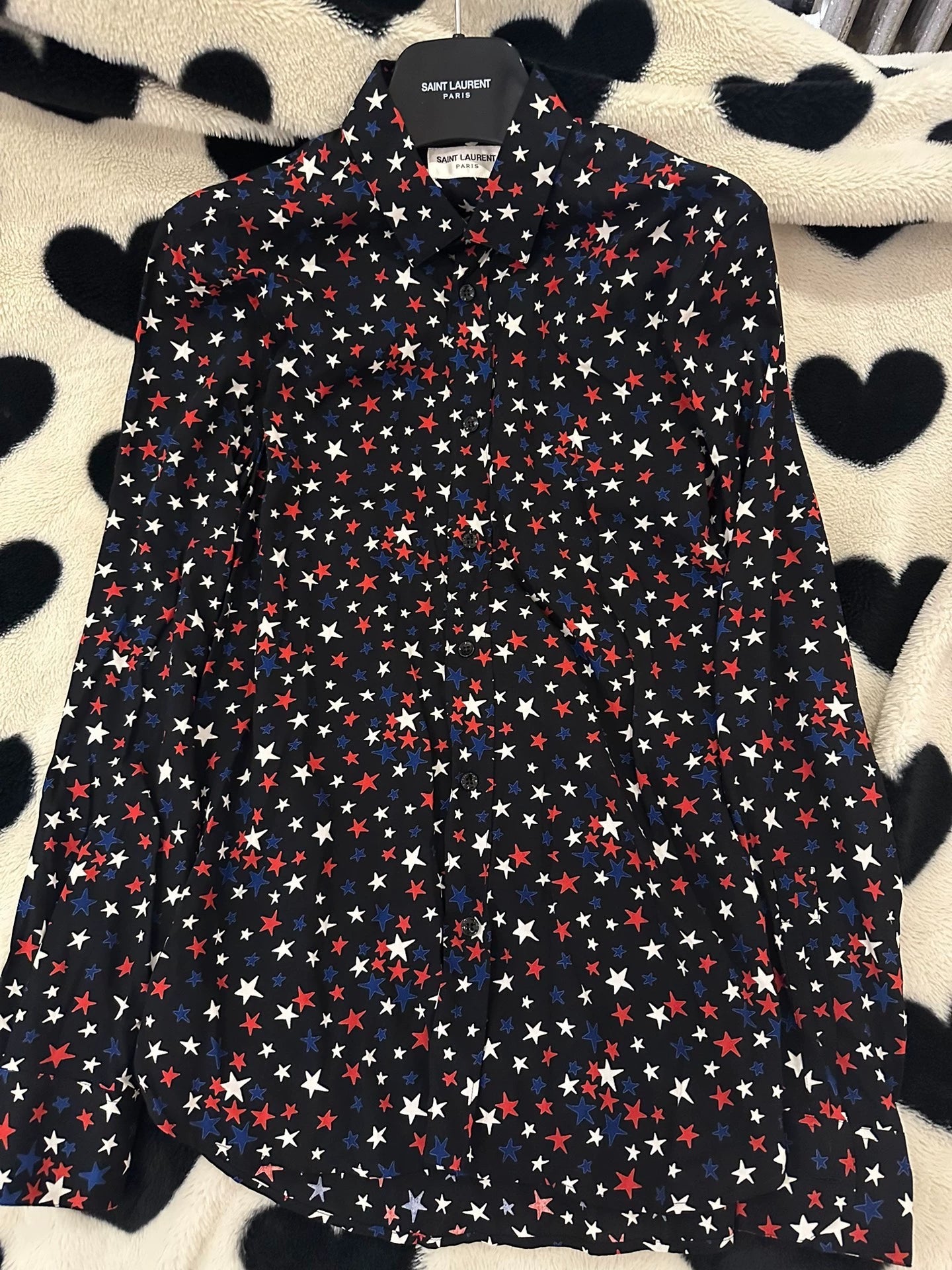 Saint Laurent Paris Colorful star shirt