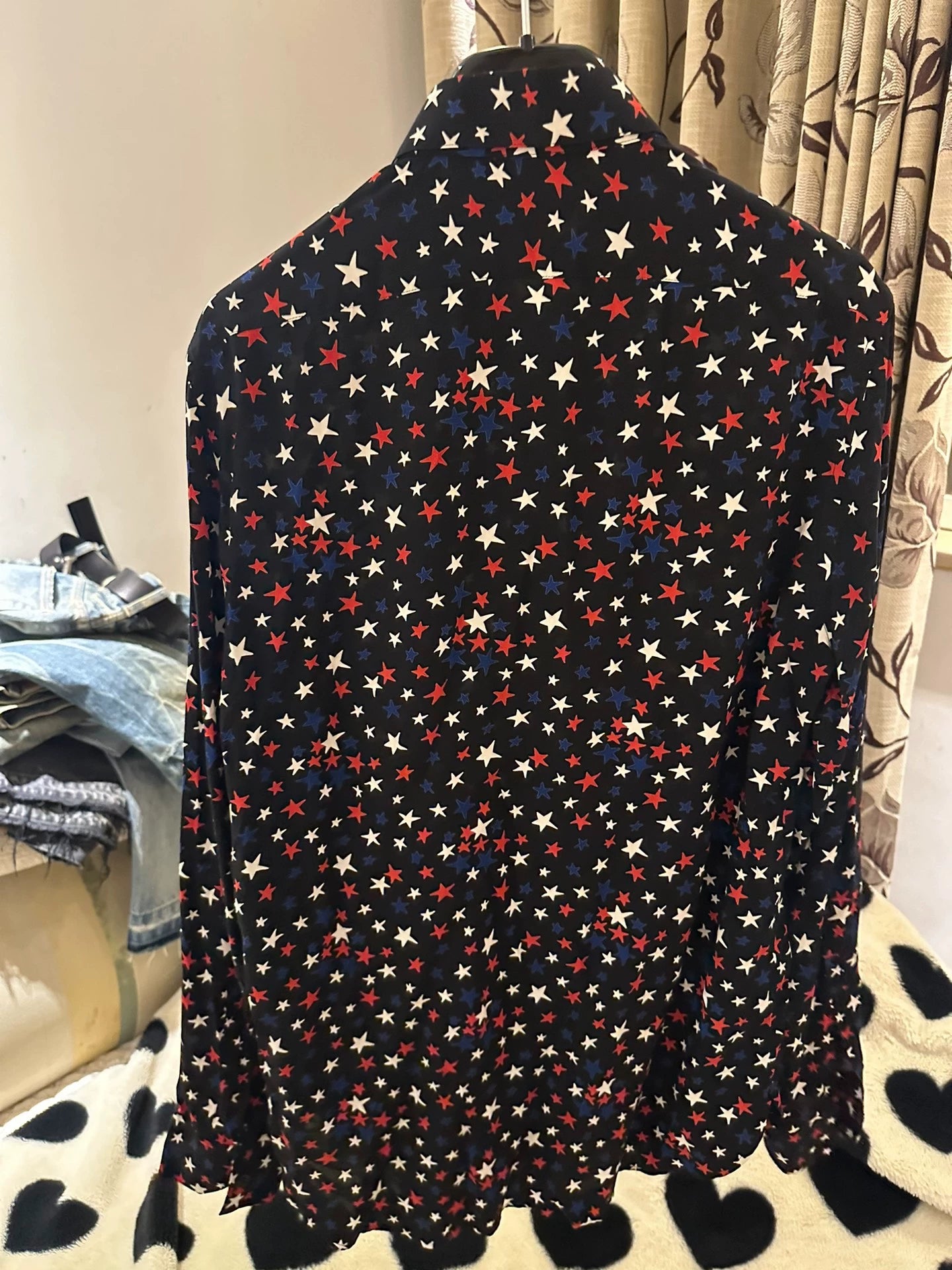 Saint Laurent Paris Colorful star shirt