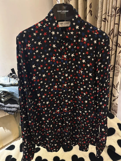 Saint Laurent Paris Colorful star shirt