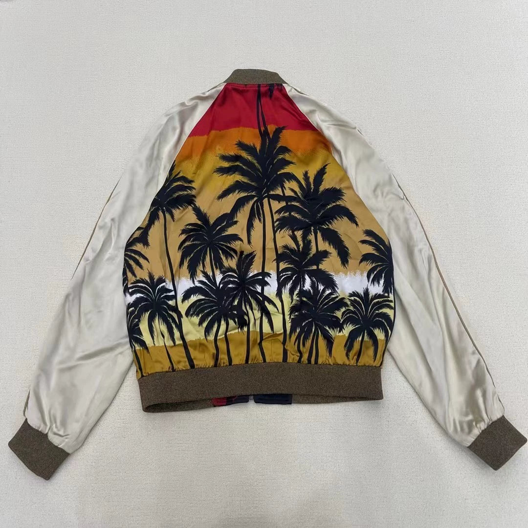 Saint Laurent Paris Coconut tree jacket