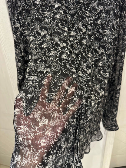 Saint Laurent Paris Wool Paisley shirt