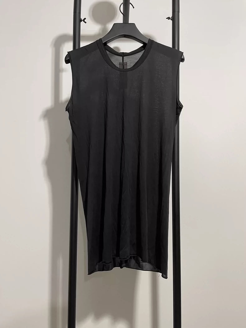 Rick Owens Sleeveless Black Top