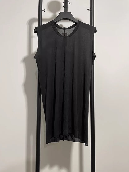 Rick Owens Sleeveless Black Top
