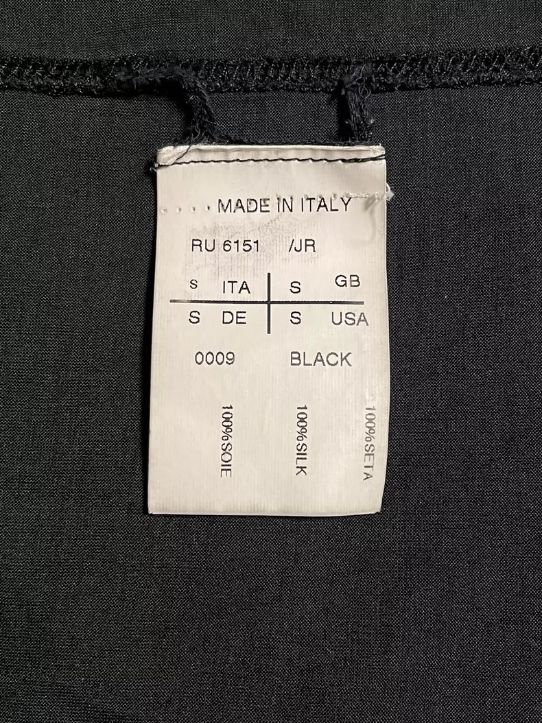 Rick Owens Sleeveless Black Top