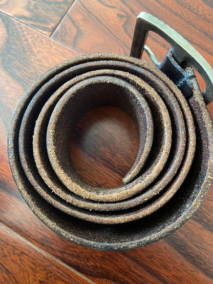 Saint Laurent Paris Classic Belt With Buckle