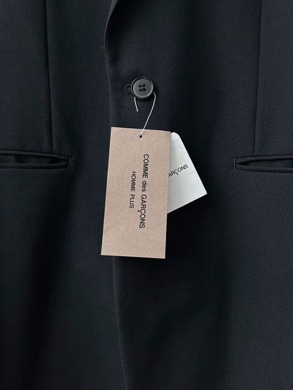 Comme des Garçons Flocked Long Blazer