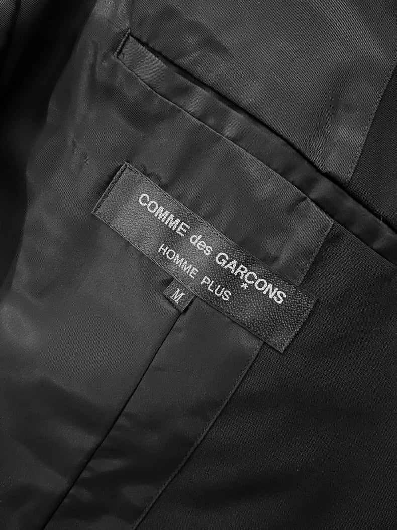 Comme des Garçons Flocked Long Blazer