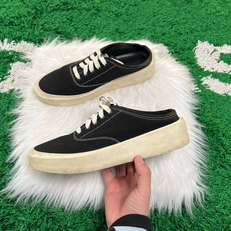 Fear Of God Black Casual Slip-On Sneakers