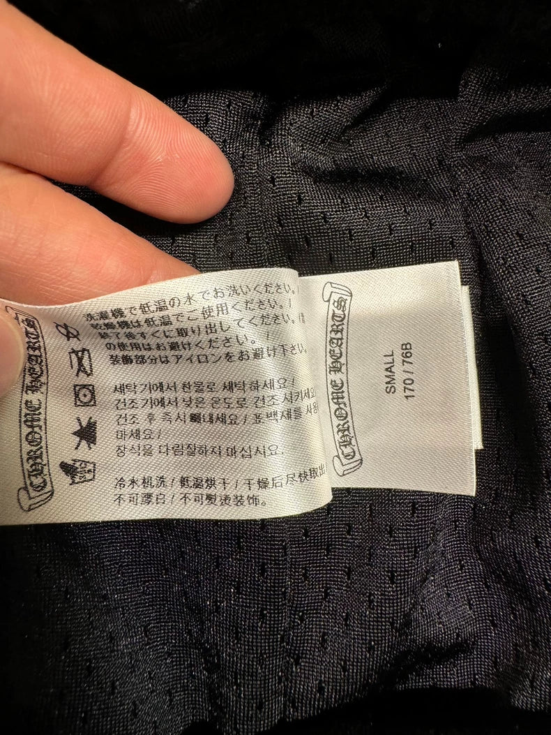 Chrome Hearts Black Hockey Shorts-yf