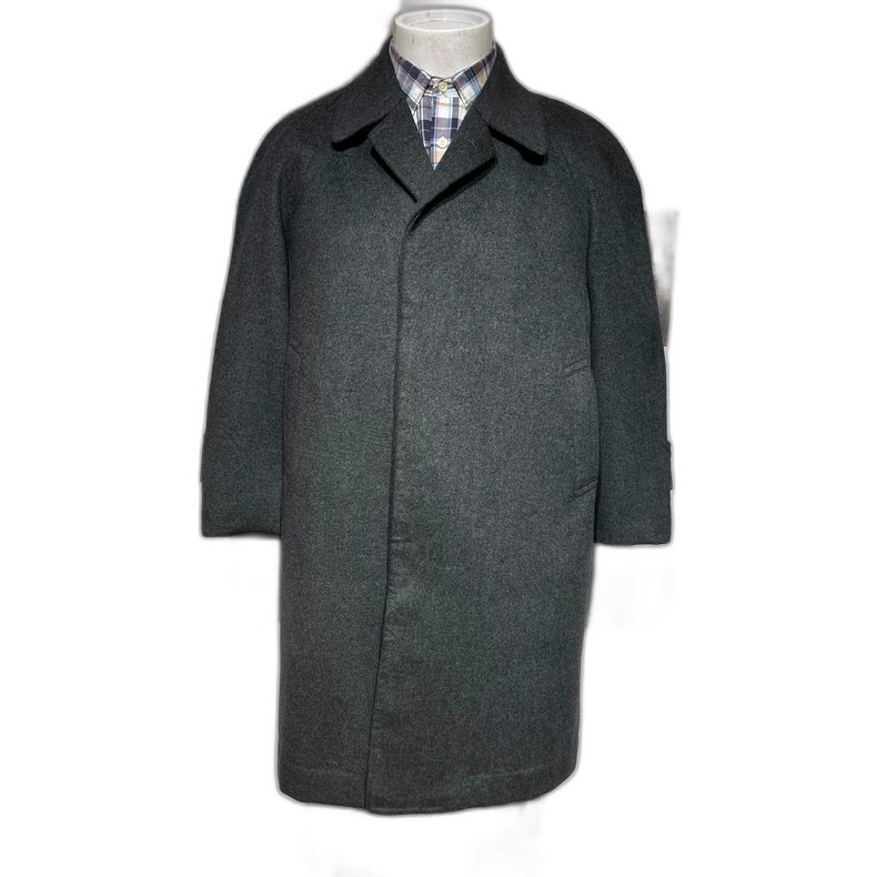 Vintage Gray Cashmere Overcoat