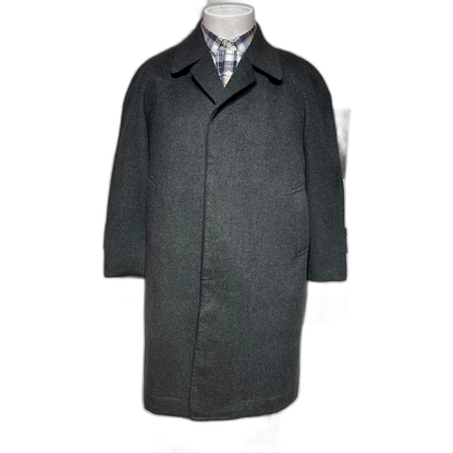 Vintage Gray Cashmere Overcoat