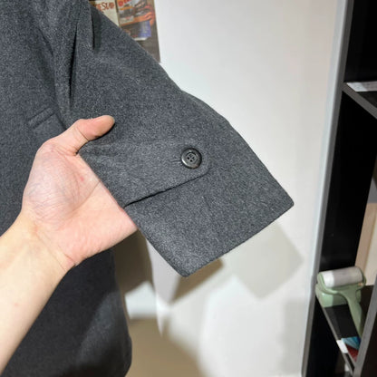Vintage Gray Cashmere Overcoat