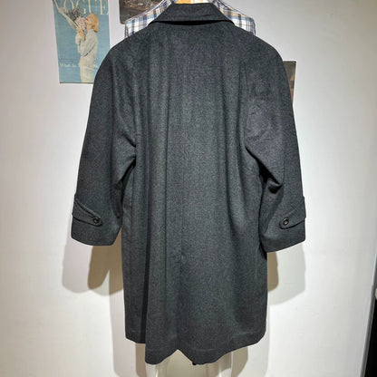 Vintage Gray Cashmere Overcoat
