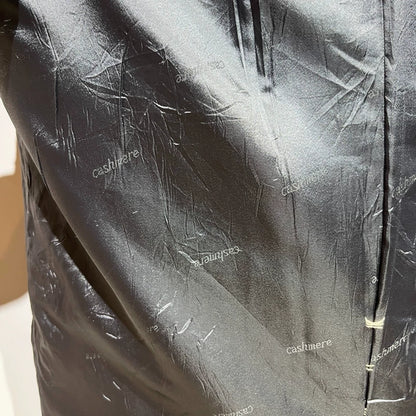 Vintage Gray Cashmere Overcoat