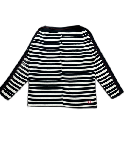 Loewe Striped Embroidered Logo Knit Top