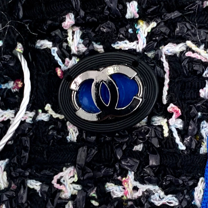 Chanel Colorful Wide-Leg Pants