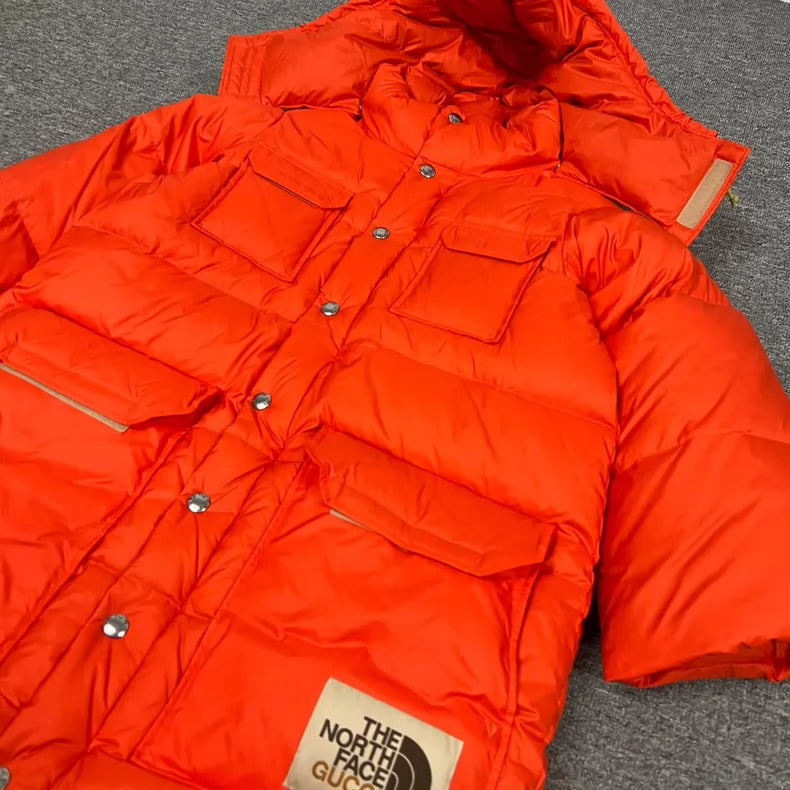 Gucci TNF Collaboration Long Down Jacket