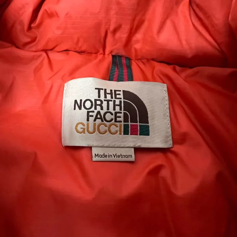 Gucci TNF Collaboration Long Down Jacket