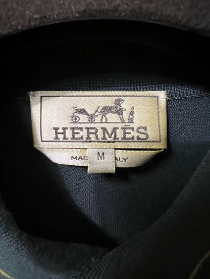 Hermes Men's Casual Short Sleeve Polo-yf