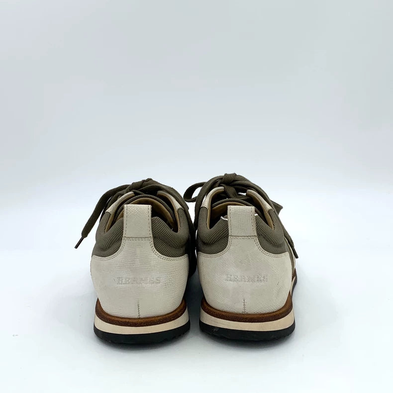 Hermes Color-Blocked Casual Sneakers Size 43