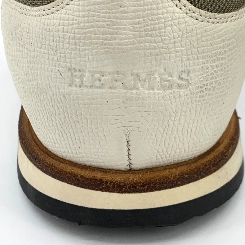 Hermes Color-Blocked Casual Sneakers Size 43