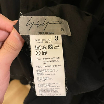 Yohji Yamamoto Long Sleeve Shirt with Stripes