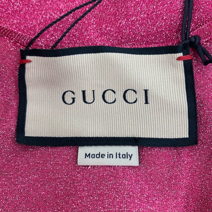 Pink Long Sleeve Top with Bow Tie