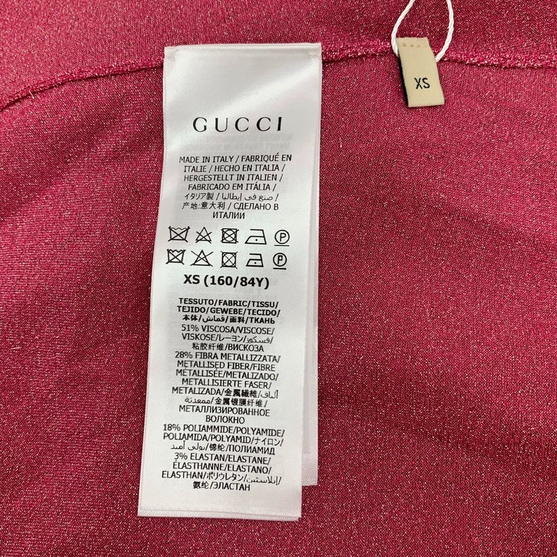 Pink Long Sleeve Top with Bow Tie