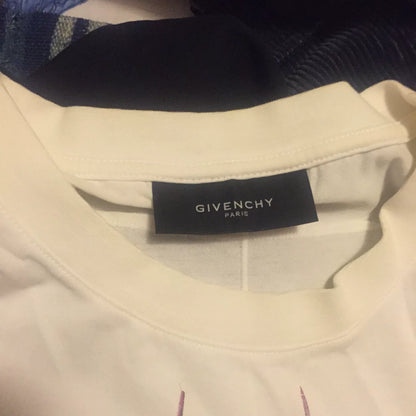 givenchy graphic t-shirt with robot design