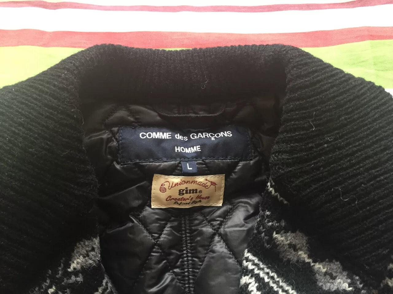 CDG x Gim Wool Jacket 17AW