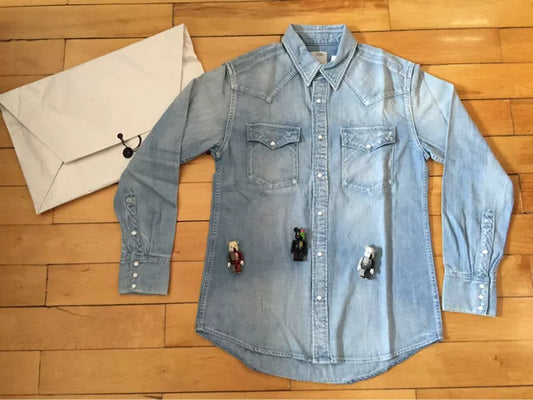 Visvim 15ss Washed Denim Shirt