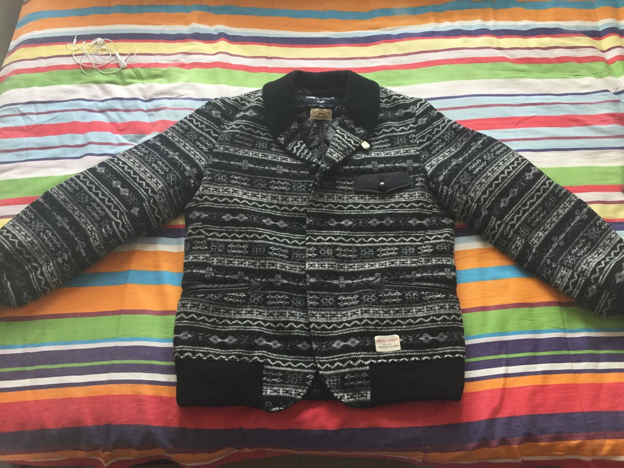 CDG x Gim Wool Jacket 17AW