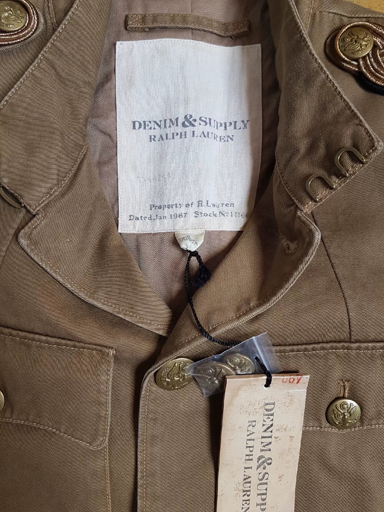 Denim & Supply Military Style Coat