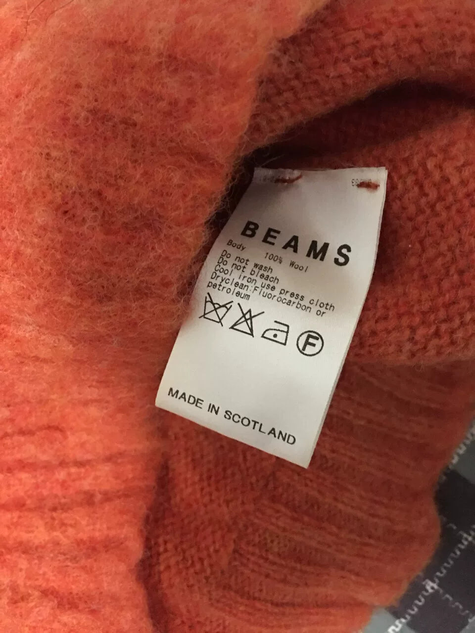 Beams Unisex Mohair Sweater
