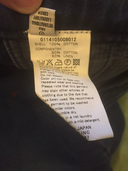 14ss Visvim HW Pastoral Cropped Pants