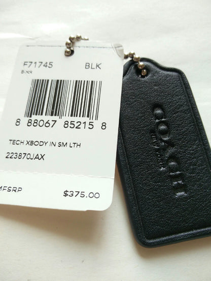 coach men's leather shoulder bag