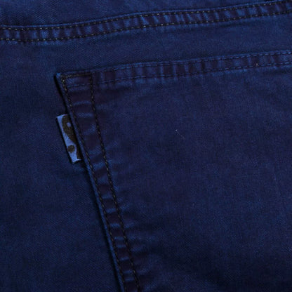 blue blue japan indigo dyed stretch twill pants