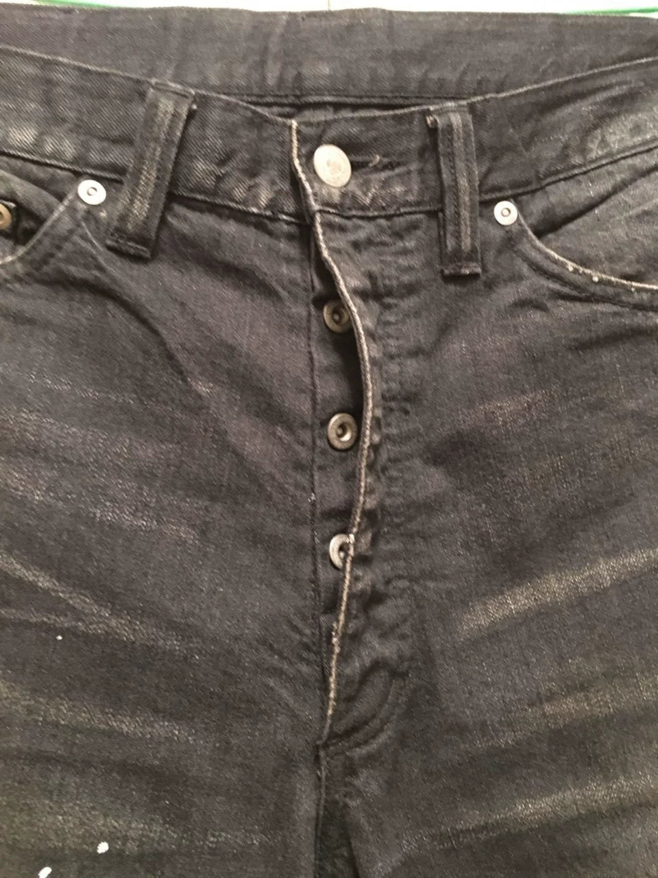 WTAPS LAMF Black Patched Jeans
