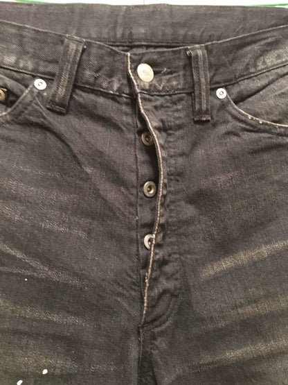 WTAPS LAMF Black Patched Jeans