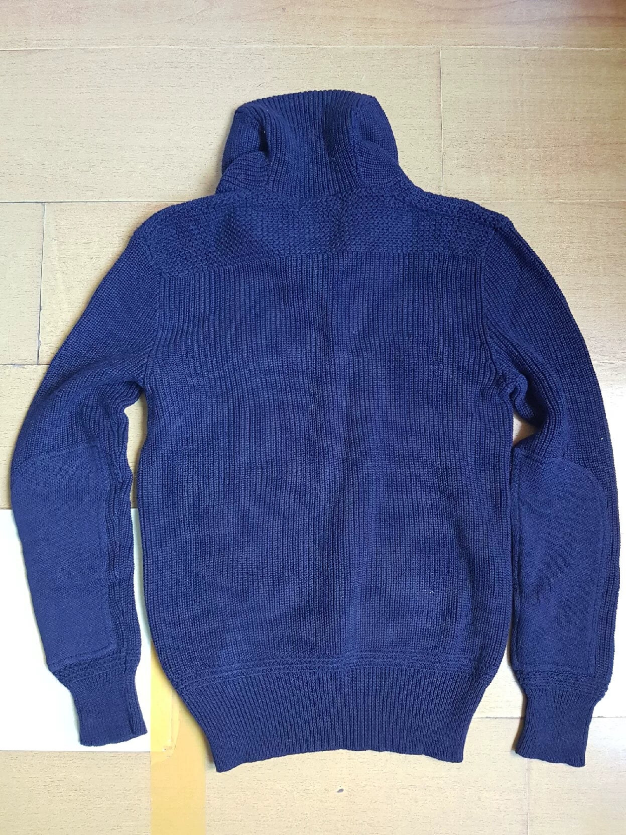 RRL Cotton Shawl Collar Sweater S