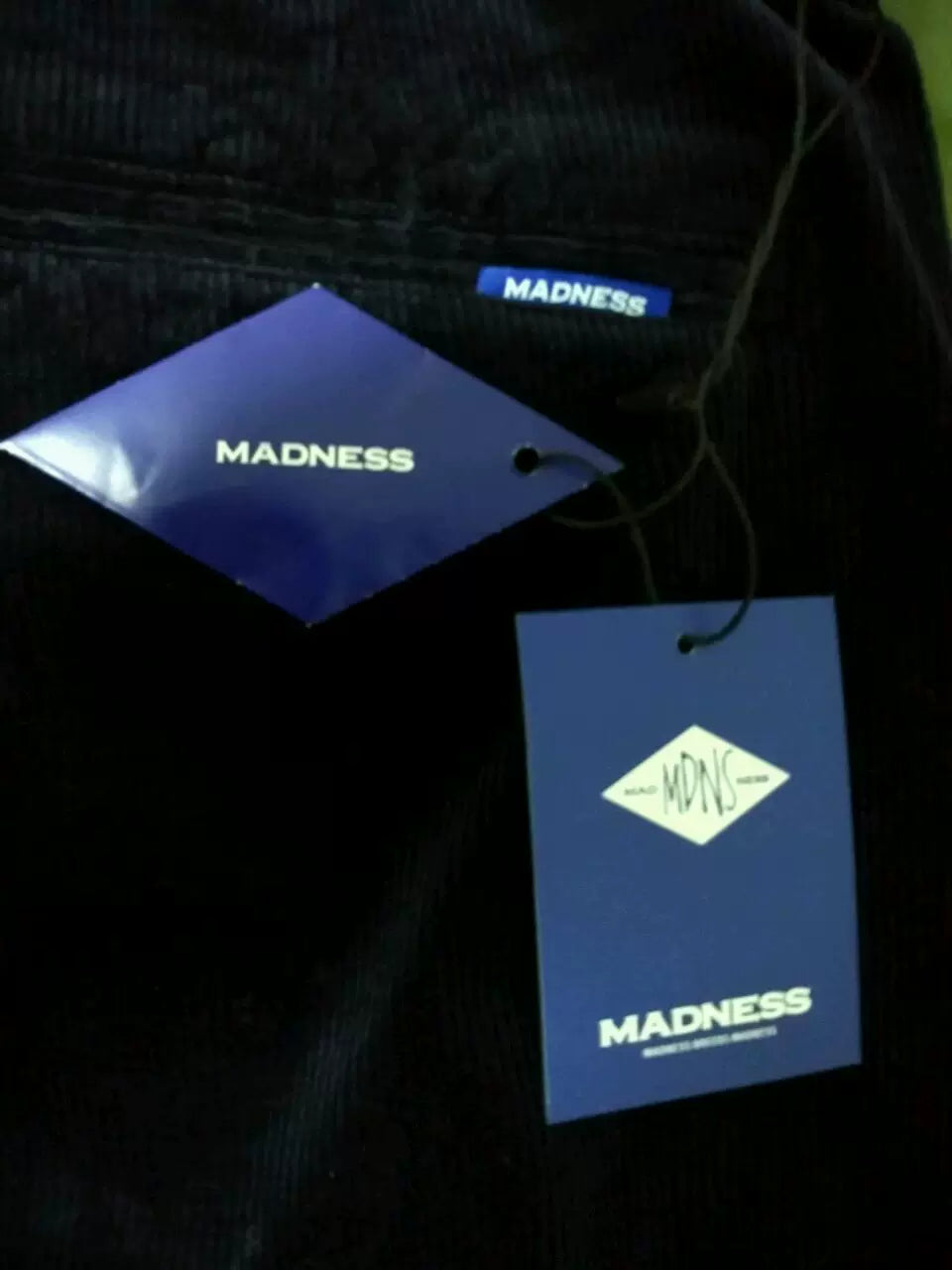 MADNESS CROPPED CORDUROY PANTS